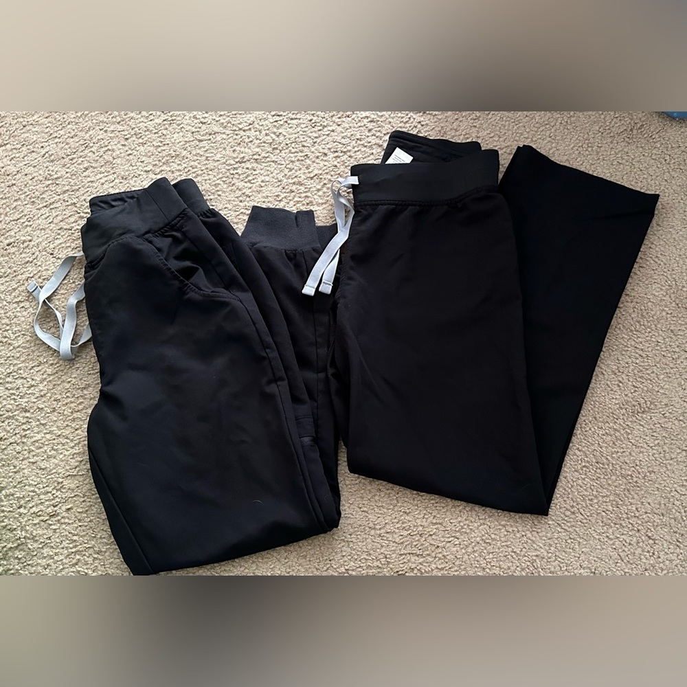 Black Figs Scrub XXS Petite Pants